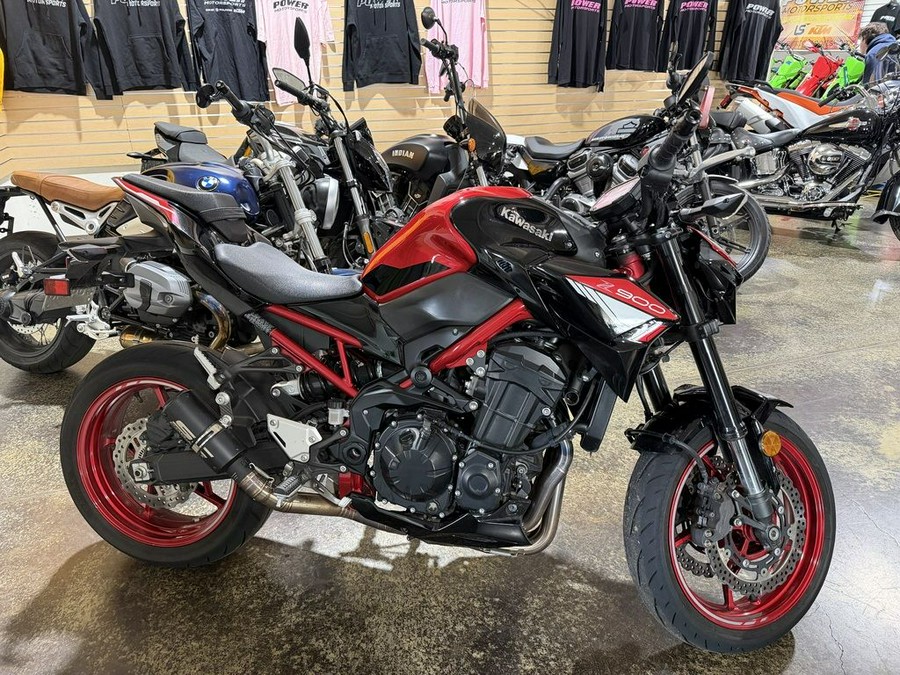 2024 Kawasaki Z900 ABS Candy Persimmon Red/Ebony