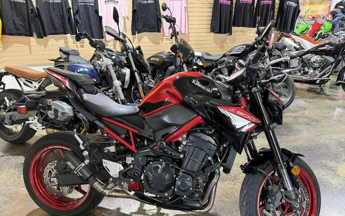 2024 Kawasaki Z900 ABS Candy Persimmon Red/Ebony