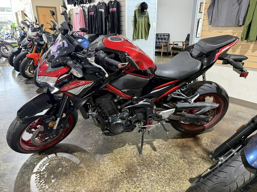 2024 Kawasaki Z900 ABS Candy Persimmon Red/Ebony