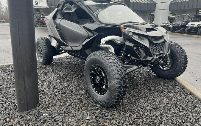 2024 Can-Am® Maverick R X RS with Smart-Shox Triple Black