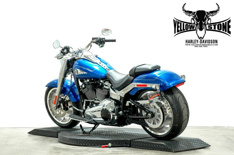 2025 Harley-Davidson® Fat Boy® Blue Burst