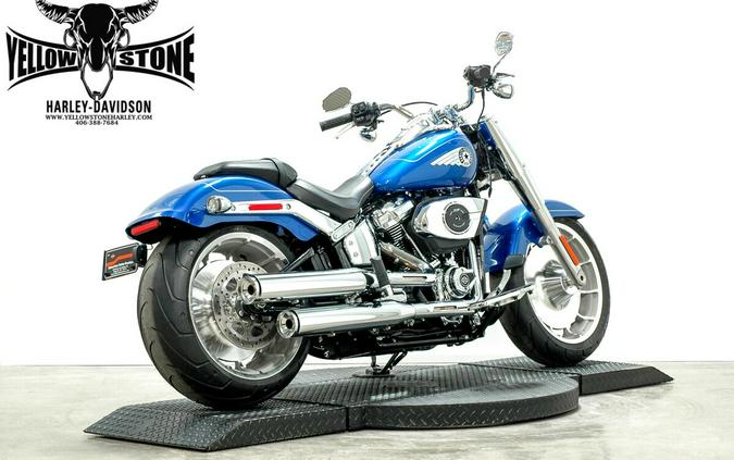 2025 Harley-Davidson® Fat Boy® Blue Burst