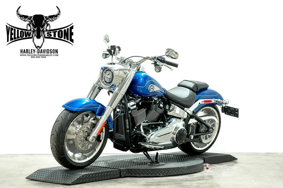 2025 Harley-Davidson® Fat Boy® Blue Burst