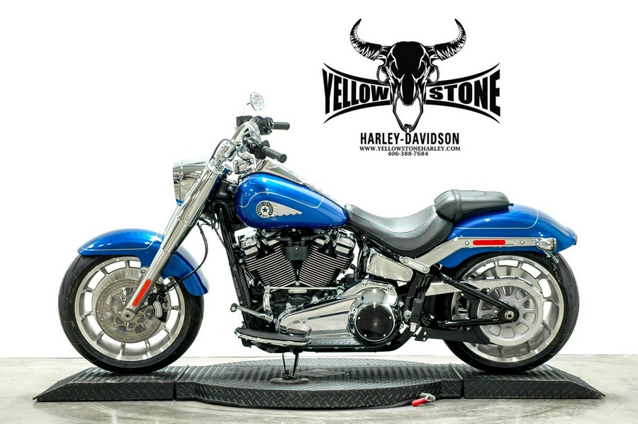 2025 Harley-Davidson® Fat Boy® Blue Burst