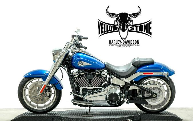 2025 Harley-Davidson® Fat Boy® Blue Burst