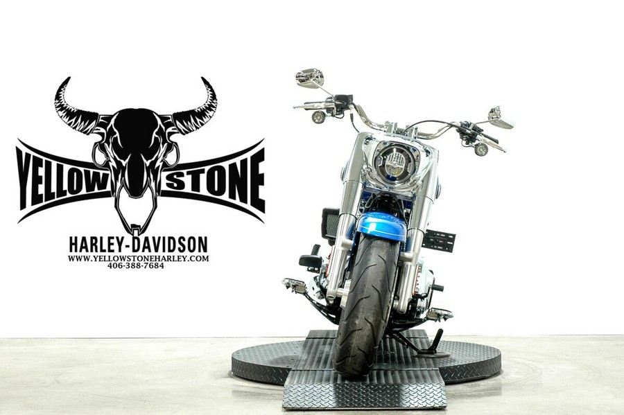 2025 Harley-Davidson® Fat Boy® Blue Burst