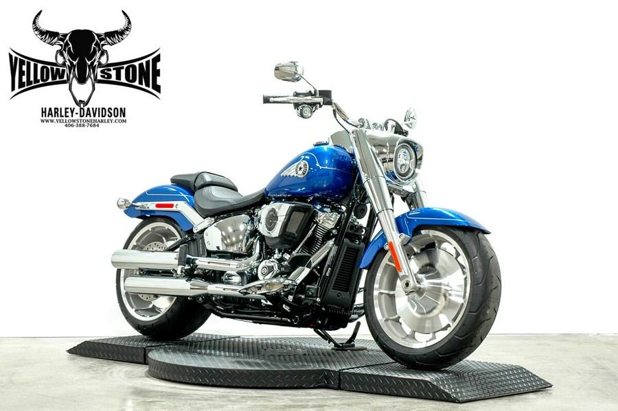 2025 Harley-Davidson® Fat Boy® Blue Burst