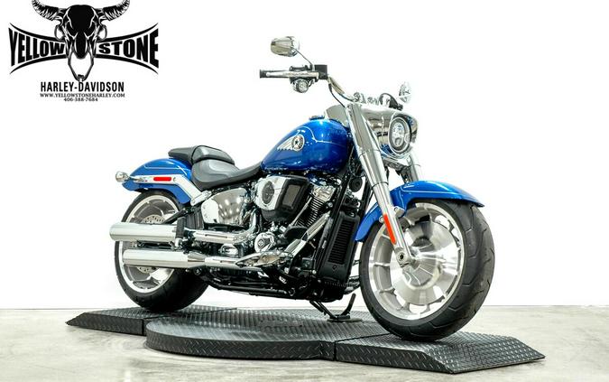 2025 Harley-Davidson® Fat Boy® Blue Burst