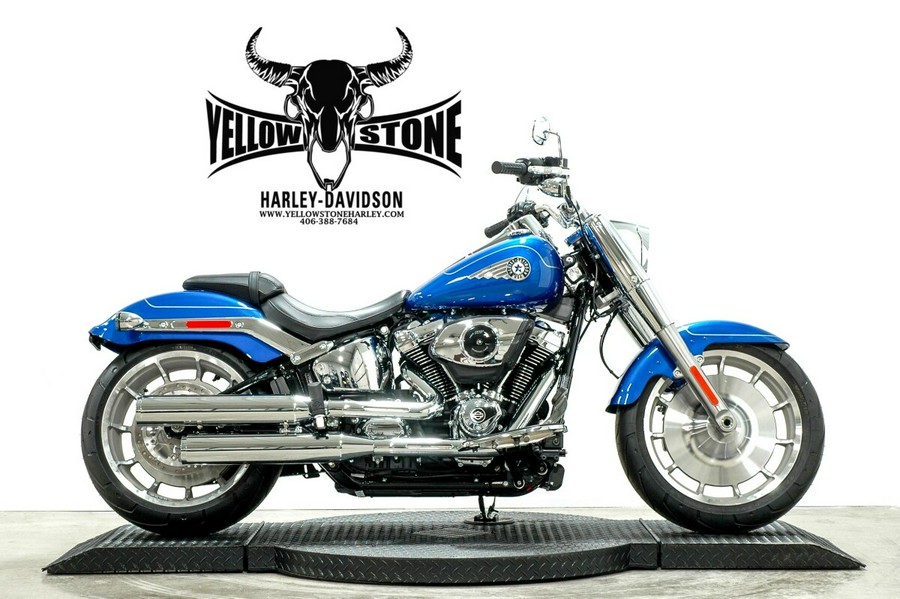 2025 Harley-Davidson® Fat Boy® Blue Burst