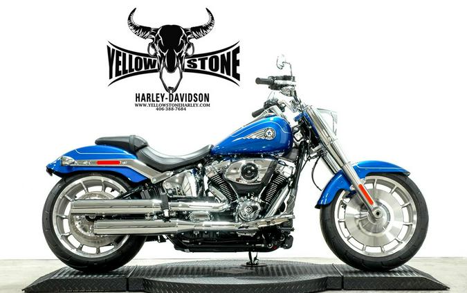 2025 Harley-Davidson® Fat Boy® Blue Burst