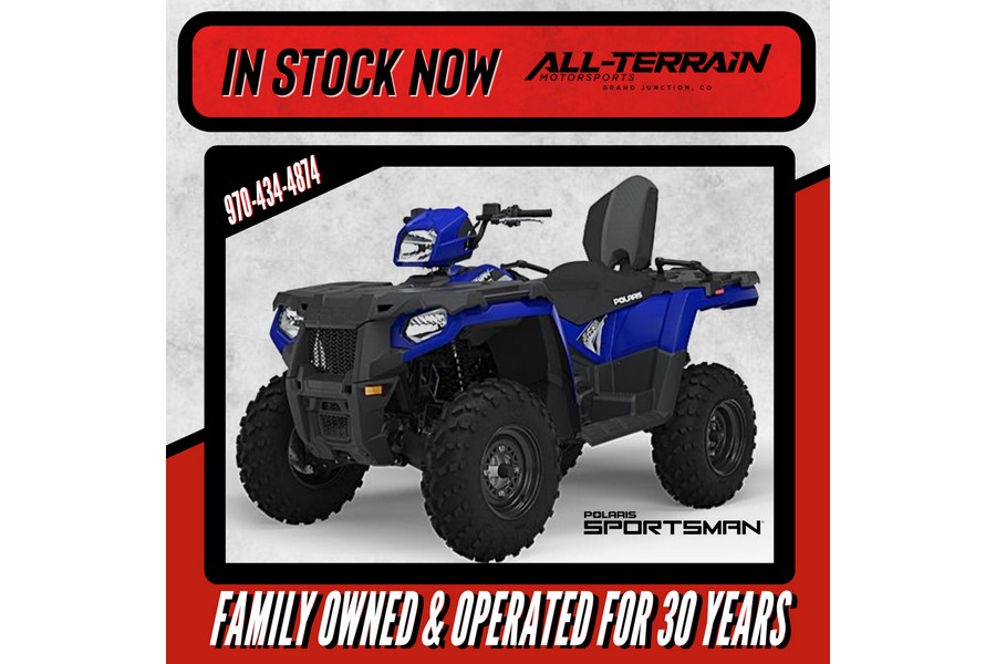 2024 Polaris Industries Sportsman Touring 570 - Sonic Blue.