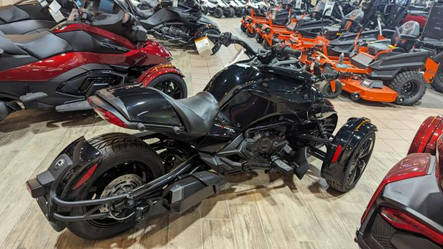 New 2023 CAN-AM SPYDER F3 STEEL BLACK METALLIC