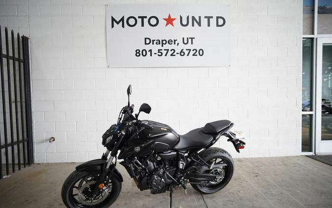 2024 Yamaha MT-07 - MATTE RAVEN BLACK