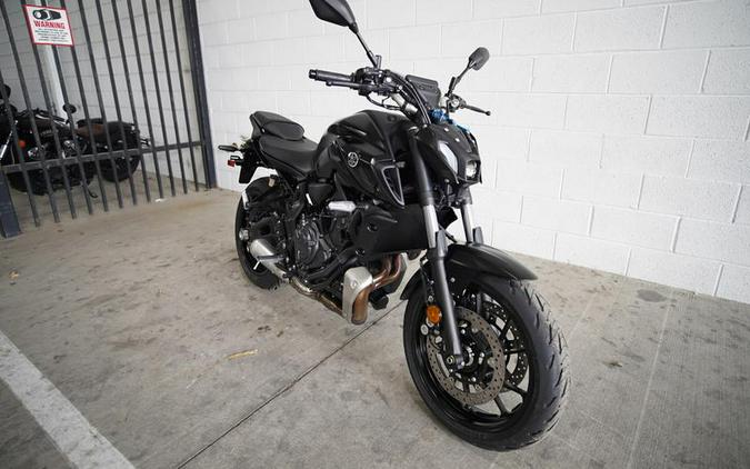 2024 Yamaha MT-07 - MATTE RAVEN BLACK