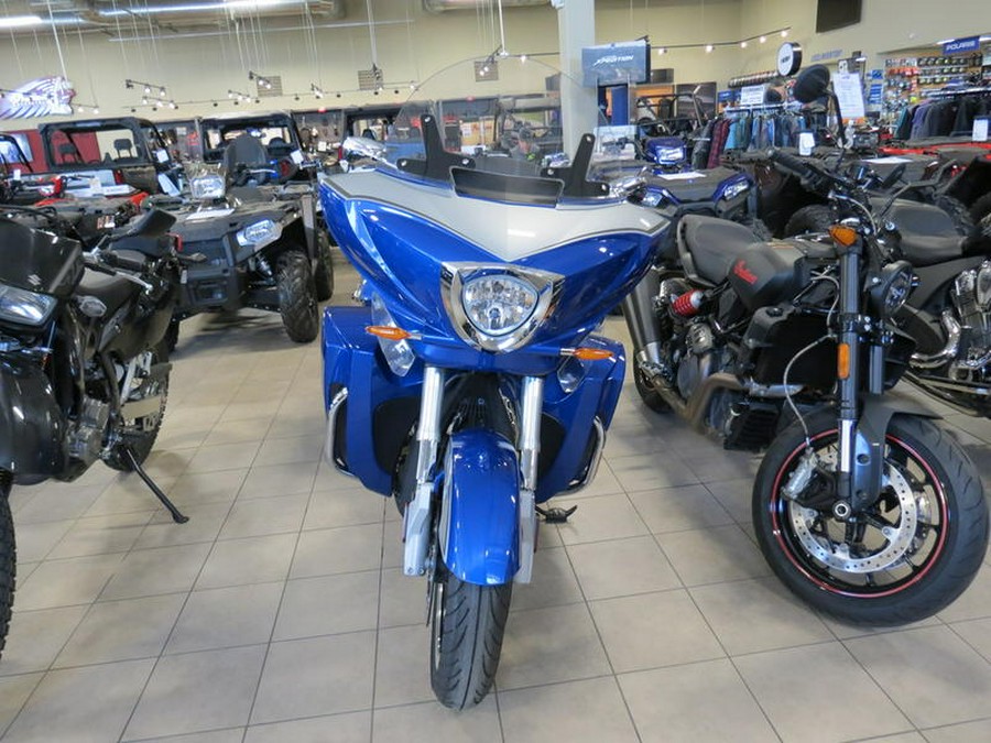 2014 Victory Motorcycles® Cross Country Tour® Two-Tone Sonic Blue & Silver