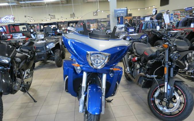 2014 Victory Motorcycles® Cross Country Tour® Two-Tone Sonic Blue & Silver