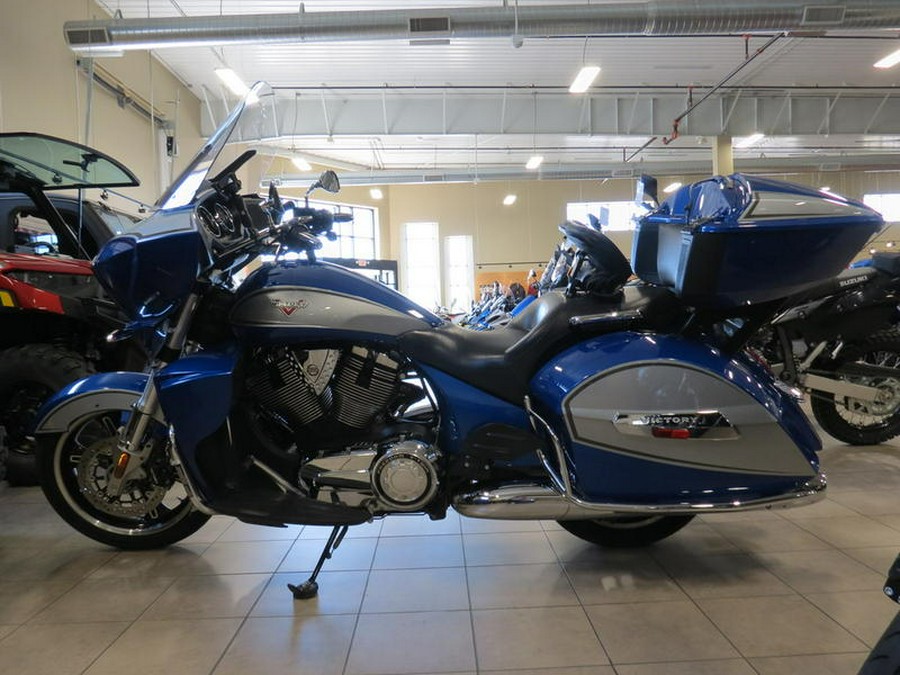 2014 Victory Motorcycles® Cross Country Tour® Two-Tone Sonic Blue & Silver