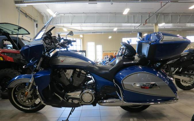 2014 Victory Motorcycles® Cross Country Tour® Two-Tone Sonic Blue & Silver