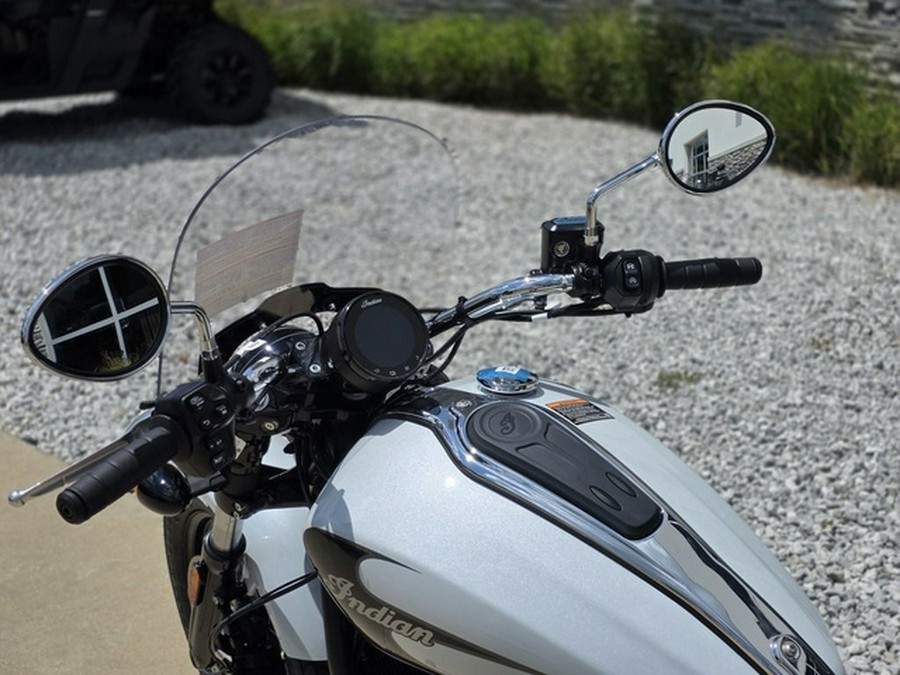 2026 Indian Super Scout Ghost White Metallic