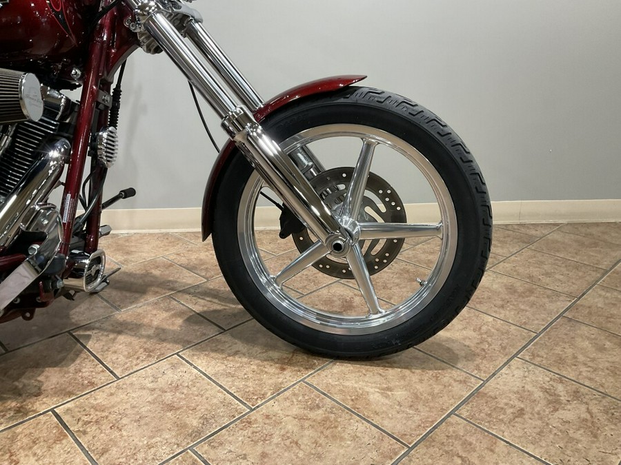 2008 Harley-Davidson® Softail® Rocker™ C Crimson Red Sunglo & Candy Red Sunglo FXCWC