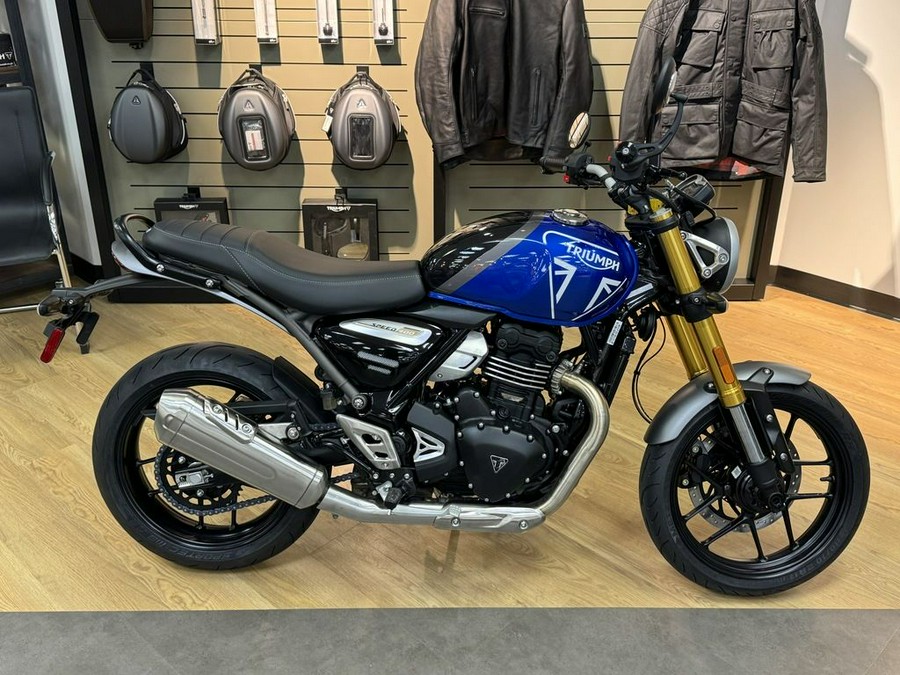 2024 Triumph Speed 400 Caspian Blue / Storm Grey