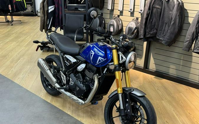 2024 Triumph Speed 400 Caspian Blue / Storm Grey