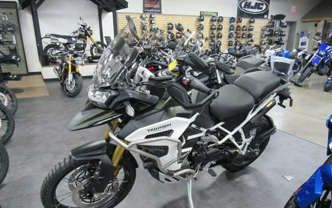 2023 Triumph Tiger 1200 Rally Explorer Matte Khaki Green