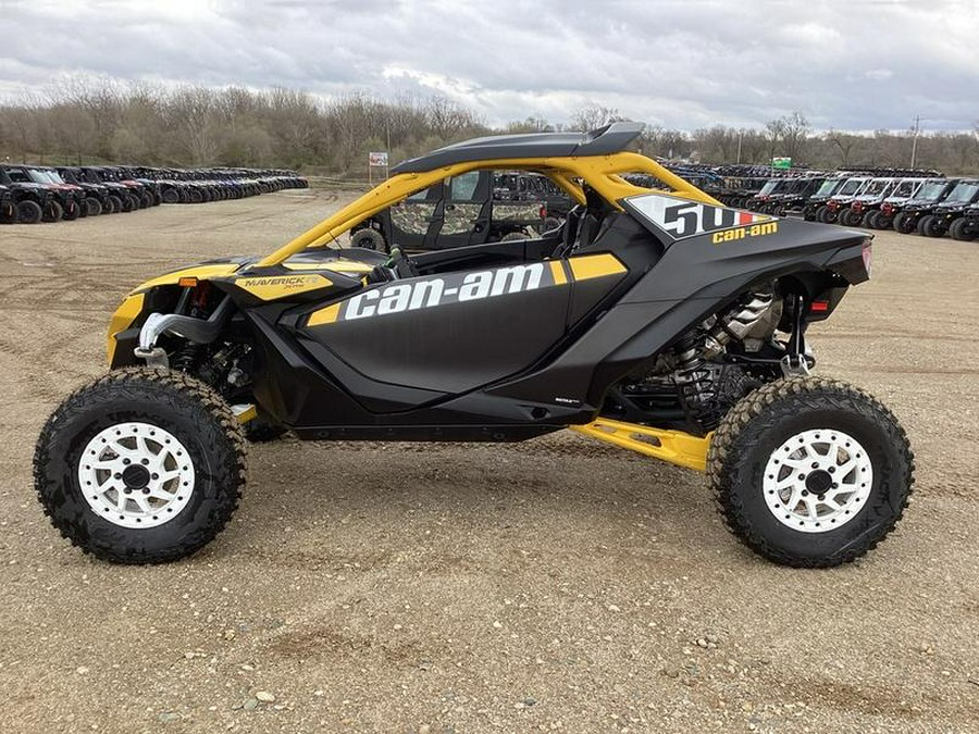 2024 Can-Am® Maverick R X RS Carbon Black & Neo Yellow