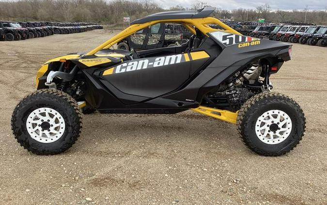 2024 Can-Am® Maverick R X RS Carbon Black & Neo Yellow