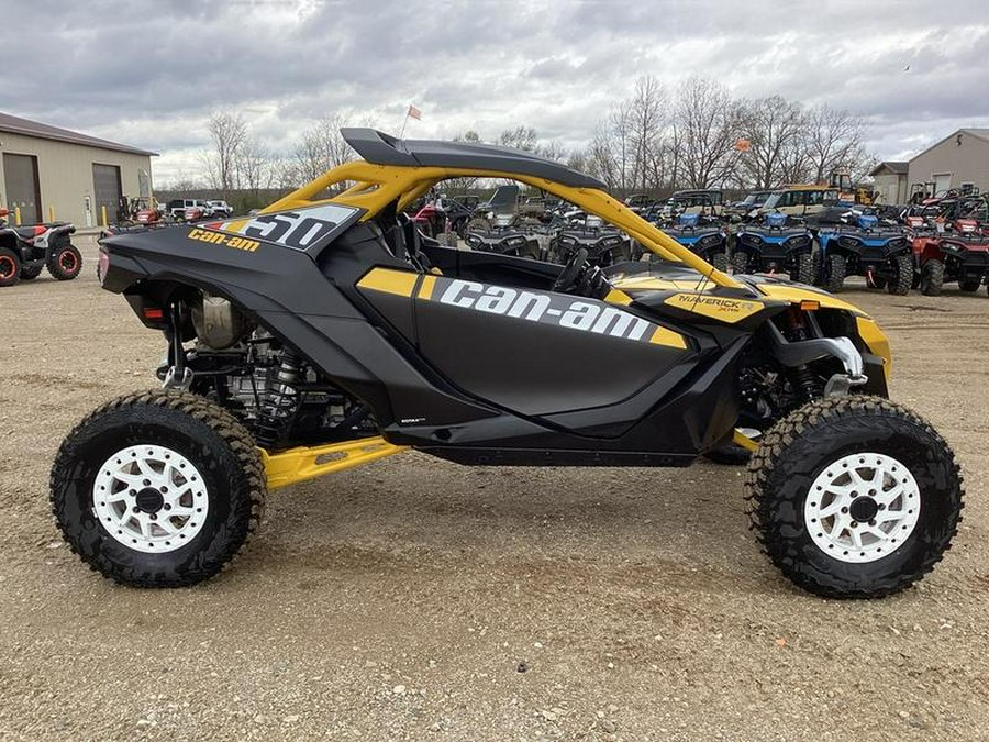 2024 Can-Am® Maverick R X RS Carbon Black & Neo Yellow