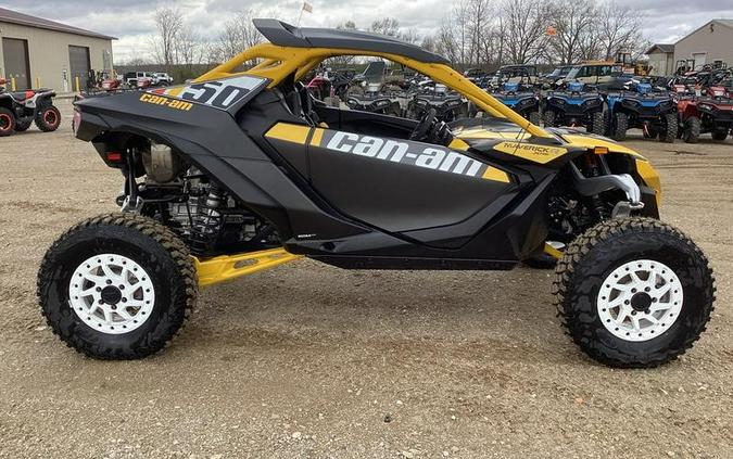 2024 Can-Am® Maverick R X RS Carbon Black & Neo Yellow