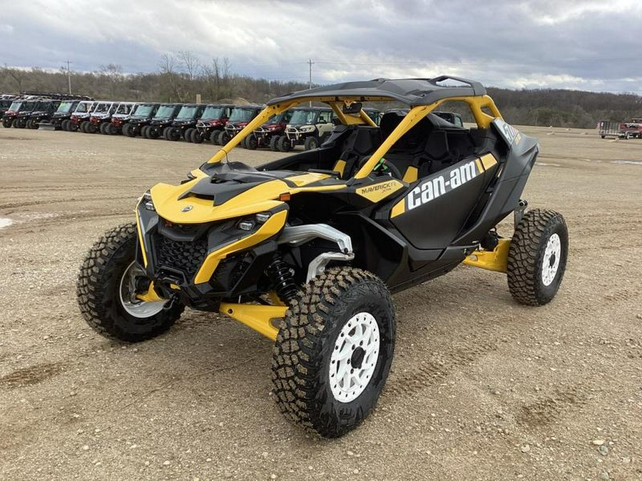 2024 Can-Am® Maverick R X RS Carbon Black & Neo Yellow