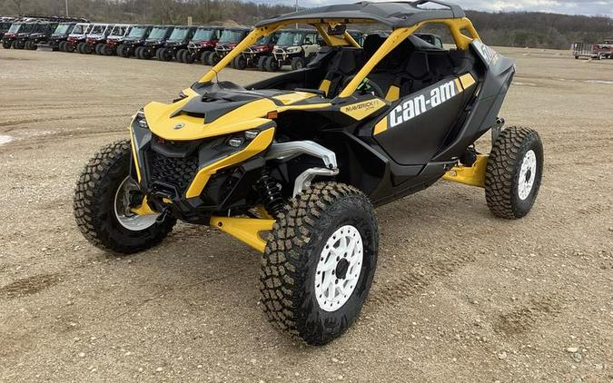 2024 Can-Am® Maverick R X RS Carbon Black & Neo Yellow