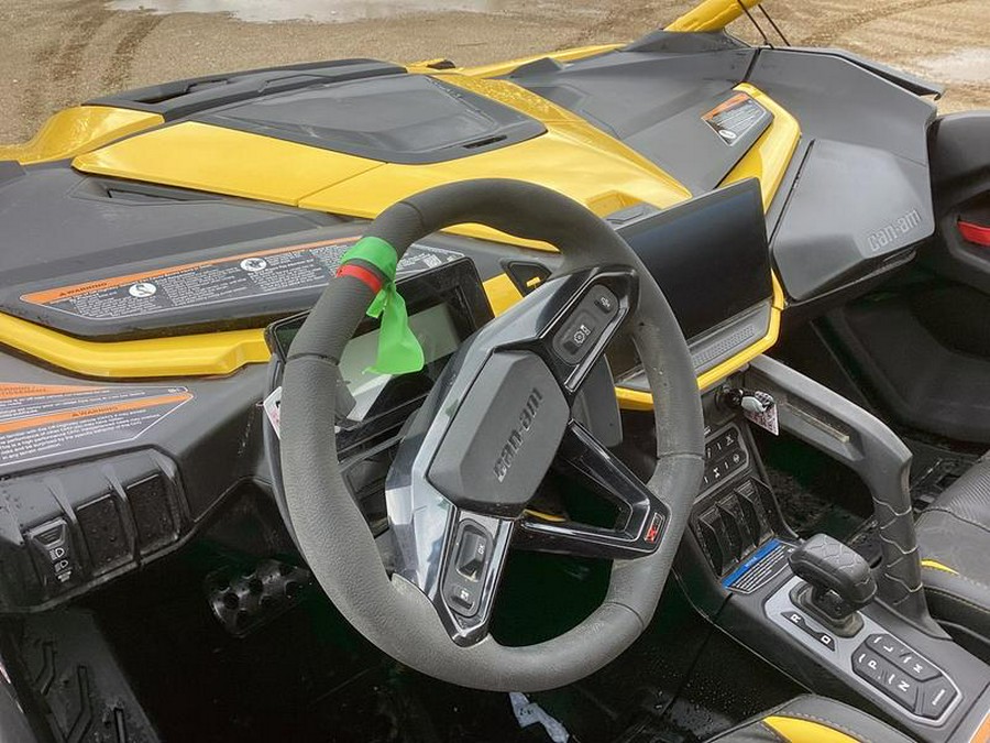 2024 Can-Am® Maverick R X RS Carbon Black & Neo Yellow