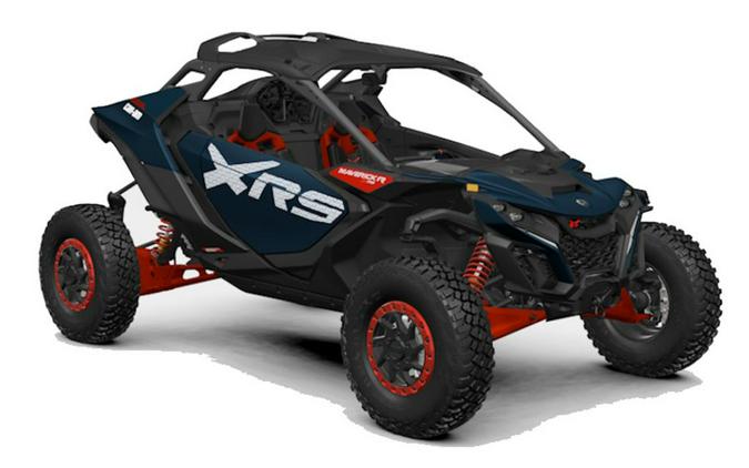 2025 Can-Am® Maverick R X RS with Smart-Shox Dusty Navy & Legion Red