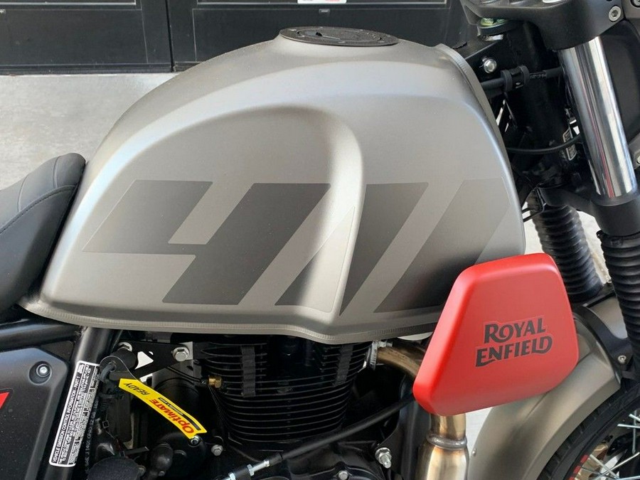 2023 Royal Enfield Scram 411 Graphite Red