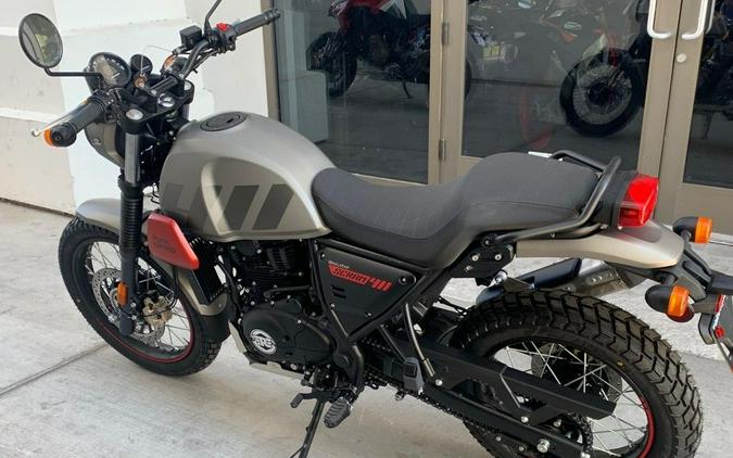 2023 Royal Enfield Scram 411 Graphite Red