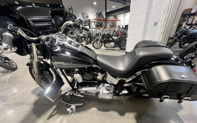 2009 Harley-Davidson® Fat Boy® Vivid Black FLSTF