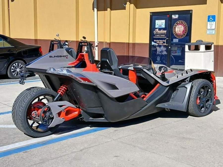 2026 Polaris Slingshot R AutoDrive Radiant Gray with Indy Red Pearl