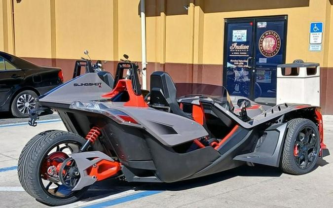 2026 Polaris Slingshot R AutoDrive Radiant Gray with Indy Red Pearl