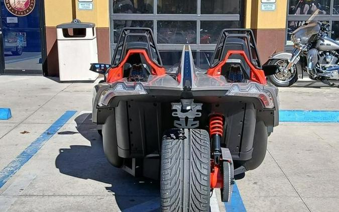 2026 Polaris Slingshot R AutoDrive Radiant Gray with Indy Red Pearl