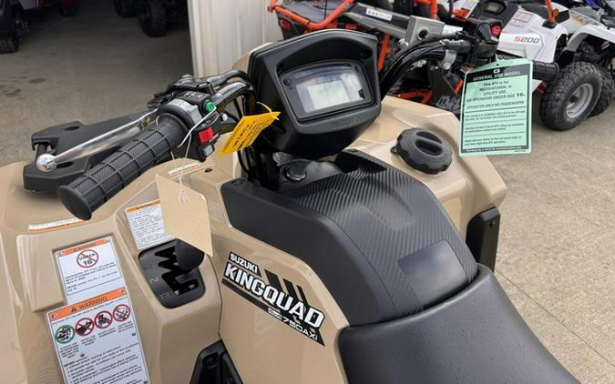 2025 Suzuki KingQuad 750AXi Power Steering