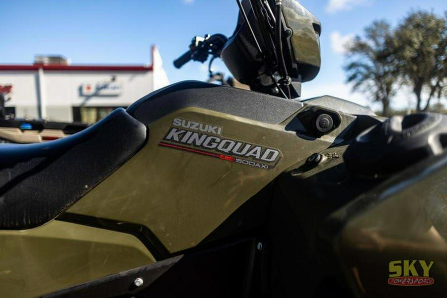 2025 Suzuki KINGQUAD 500AXi