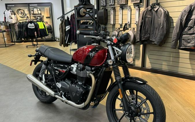 2024 Triumph Speed Twin 900 Carnival Red/Phantom Black