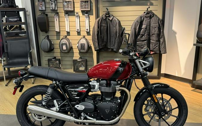 2024 Triumph Speed Twin 900 Carnival Red/Phantom Black