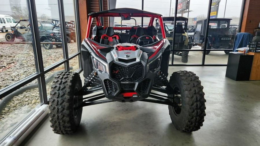 2025 Can-Am® Maverick X3 X rs Turbo RR with Smart-Shox Fiery Red & Hyper Silver