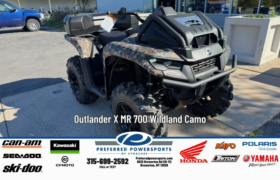 2025 Can-Am Outlander X MR 700 Wildland Camo