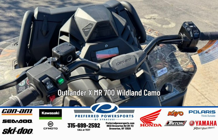 2025 Can-Am Outlander X MR 700 Wildland Camo