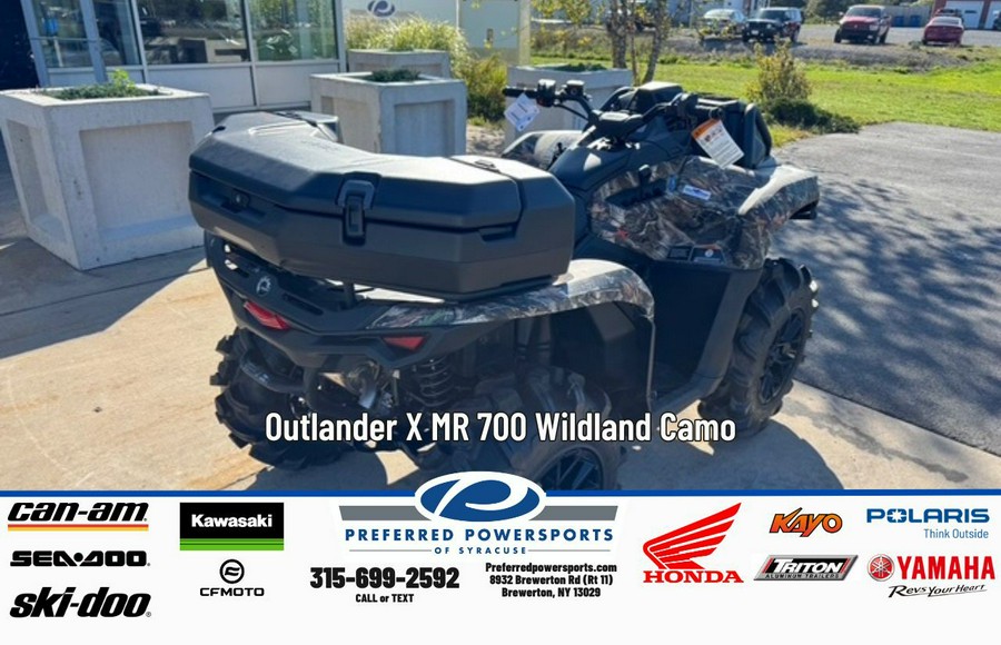 2025 Can-Am Outlander X MR 700 Wildland Camo