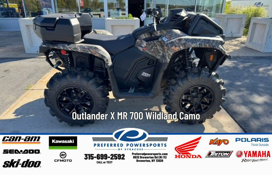 2025 Can-Am Outlander X MR 700 Wildland Camo